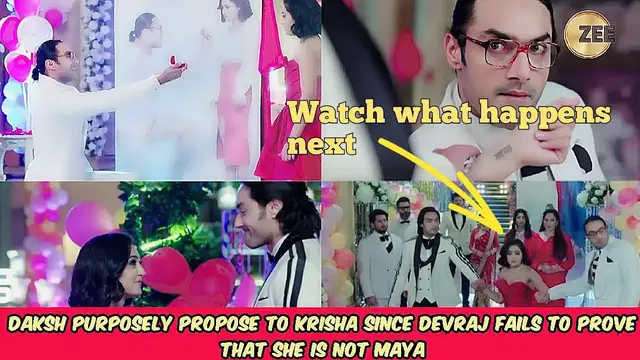 'Video thumbnail for Every Girl's Dream on zeeworld: Daksh proposes to krishna while Raghav repents for his past actions'
