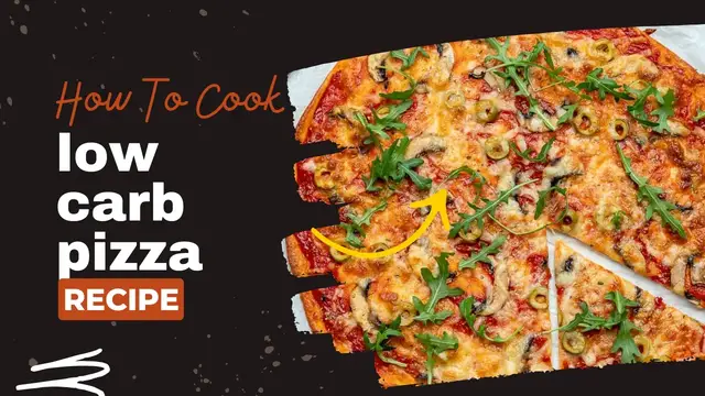 Video thumbnail for low carb pizza recipe