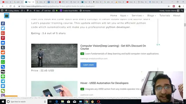 Video thumbnail for Top 10 Best Python Books for Python Developers