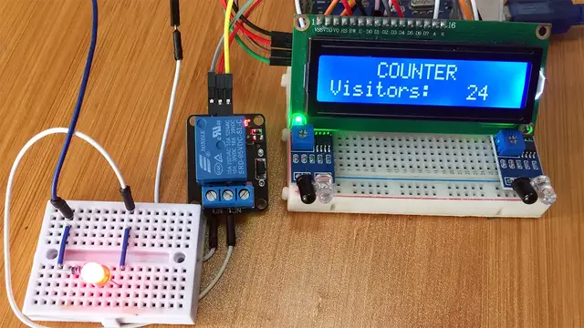 'Video thumbnail for Bidirectional Counter using IR sensor and Arduino.'