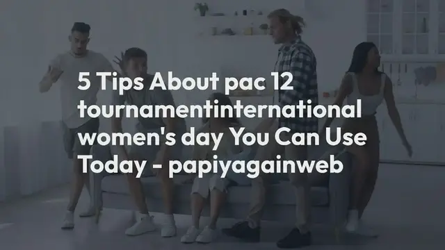 Video thumbnail for 5 Tips About pac 12 tournamentinternatio (1)