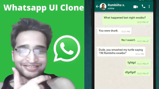Video thumbnail for Build a Whatsapp Chat Screen UI Clone in Browser Using HTML5 CSS3 and Javascript