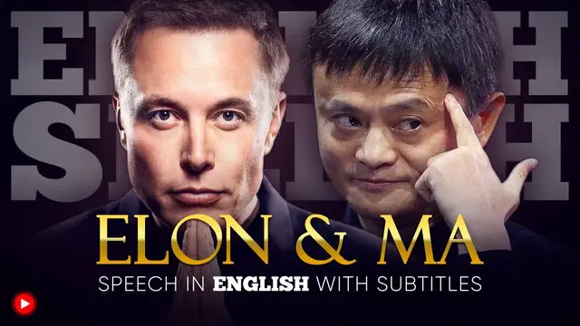 Video thumbnail for ENGLISH SPEECH | ELON MUSK & JACK MA: Elon Musk & Jack Ma: Billionaires Debate (English Subtitles)
