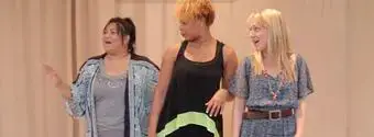'Video thumbnail for Fairy Tales Get a Makeover in DISENCHANTED!; In Rehearsal with the Cast'
