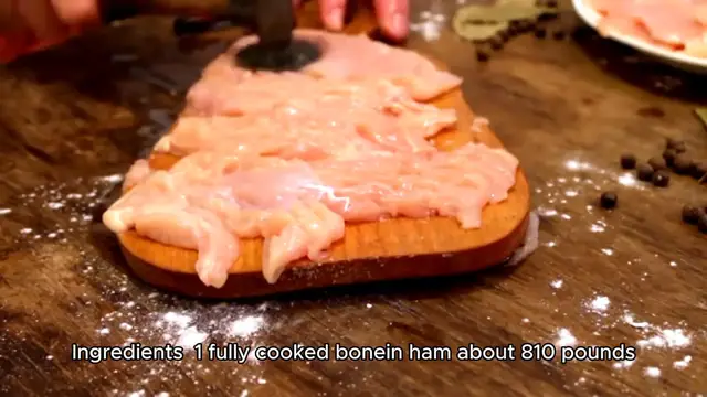 Video thumbnail for Honey Baked Ham Recipe