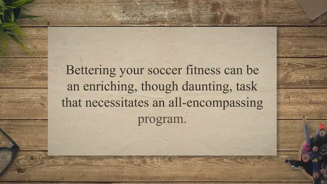'Video thumbnail for How to Improve Your Soccer Fitness: Tips for a Successful Training Program'