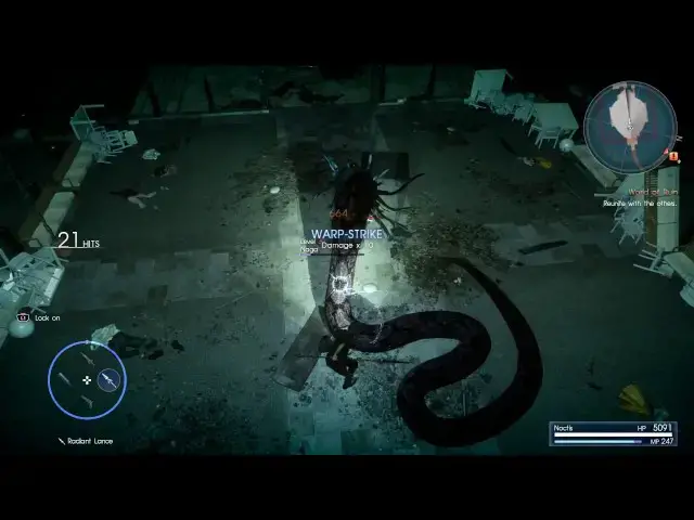 Video thumbnail for Final Fantasy XV - Homecoming: Tonberry, Lich, Naga & Skeleton Fight Daemon Fight Gameplay PS4