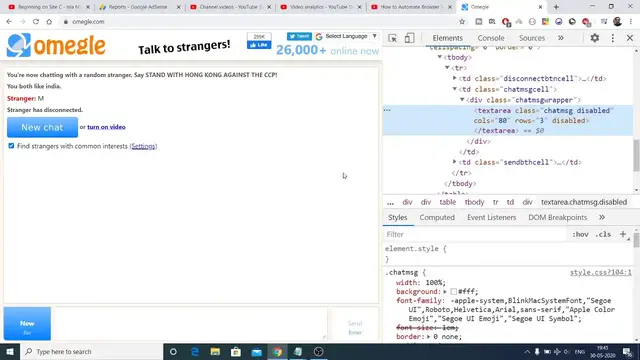 Video thumbnail for How to Automate Omegle in Javascript | Build a Simple Omegle Bot in Javascript Full Project