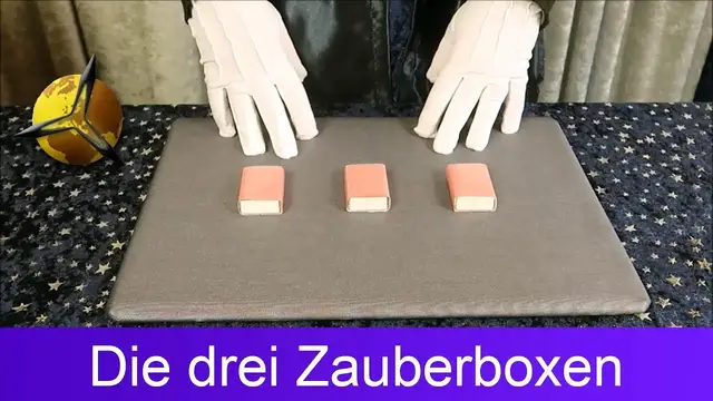 Video thumbnail for Zaubertricks für Kinder: Die drei Zauberboxen