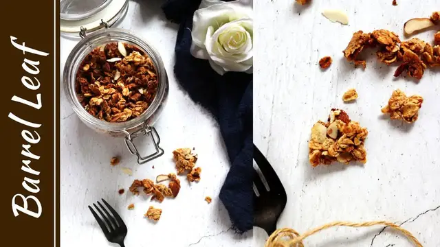 'Video thumbnail for 全素香蕉燕麥穀片(無麵粉,無精緻糖) Vegan Banana Bread Granola (Gluten-Free, Refined-Sugar-Free)'