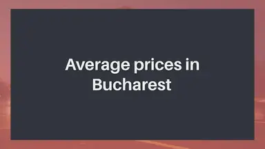 'Video thumbnail for Cost of living / visiting Bucharest, Romania : plan your trip!'