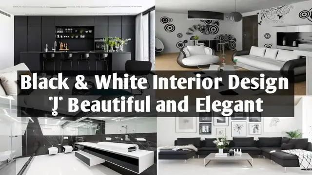 Video thumbnail for Modern Black And White Interior Design | Beautiful & Elegant