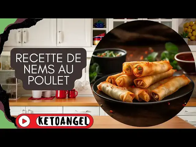 Video thumbnail for Recette de Nems au Poulet: Offrez à vos Convives une Expérience Culinaire Inoubliable