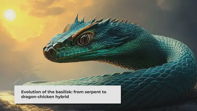 Video thumbnail for The Deadly Gaze of the Basilisk: Unraveling the Myths and Legends