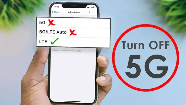 Video thumbnail for How To Turn 5G OFF, LTE is Faster Than Ever!