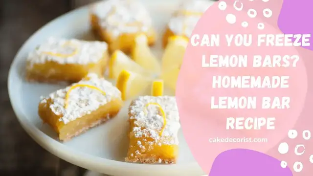 Video thumbnail for Can You Freeze Lemon Bars? Homemade Lemon Bar Recipe