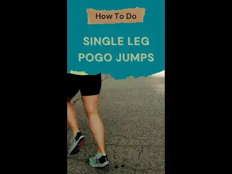 Video thumbnail for How To Do: Single Leg POGO Jumps for Runners