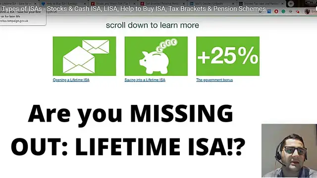 'Video thumbnail for ✅ UK ISAs: Stocks & Shares ISA, Lifetime ISA, Help to Buy ISA, Pension'