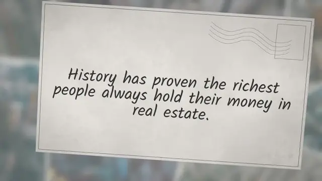 Video thumbnail for How to Create Wealth Investing in Real Estate