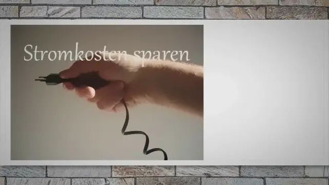 Video thumbnail for Stromkosten sparen