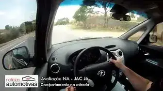 'Video thumbnail for JAC J6 - Comportamento na estrada - NoticiasAutomotivas'