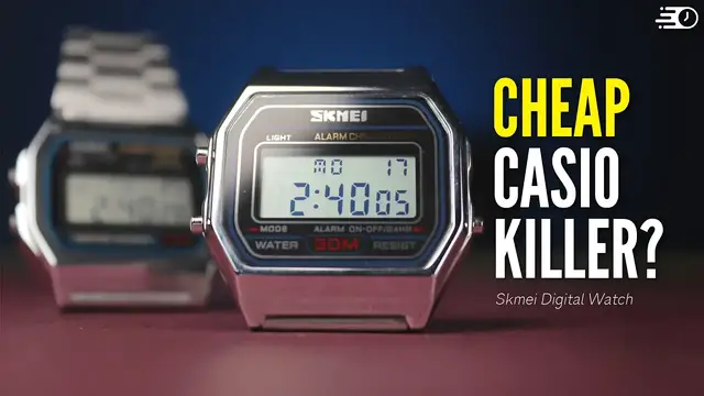 Video thumbnail for Is Casio REALLY The Best Cheap Watch Brand? - Casio vs Skmei Digital Watch Battle