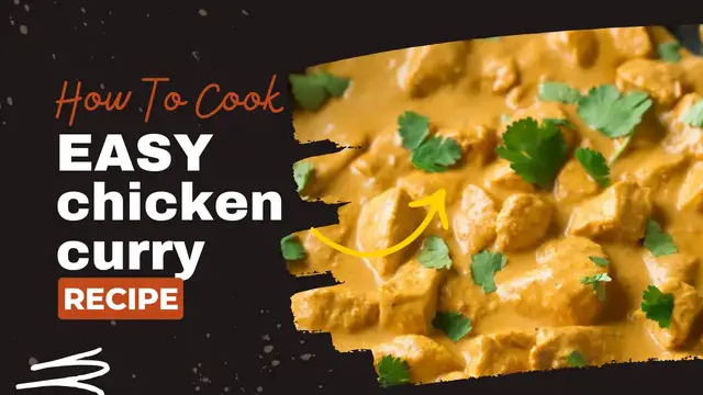Video thumbnail for chicken curry recipe