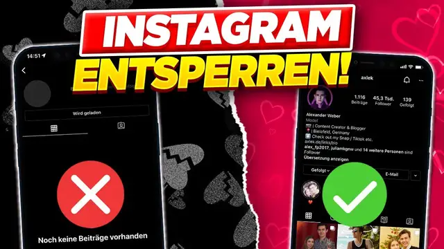 Video thumbnail for Instagram Account gesperrt? Wie ich meinen Account wieder bekommen habe!