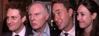 Video thumbnail for Windsors Take New York! Chatting with the KING CHARLES III Company on Opening Night!