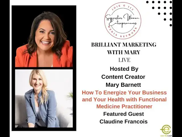 'Video thumbnail for 202. How To Energize Your Biz & Your Health With Functional Medicine Practitioner Claudine Francois'