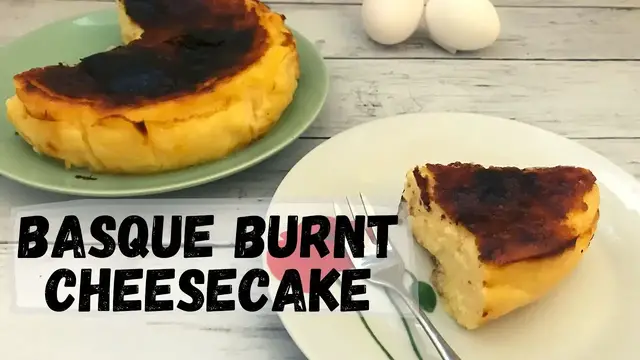 Video thumbnail for Basque Burnt Cheesecake Easy Recipe | Happy Tummy Recipes