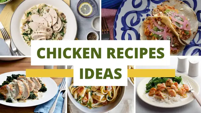 Video thumbnail for chicken recipes ideas
