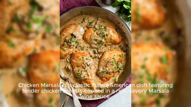 Video thumbnail for Chicken Marsala recipe