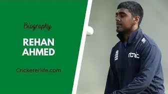 'Video thumbnail for Rehan Ahmed England Under-19 cricketer batting, bowling, biography, age, height, wife, family, etc.'
