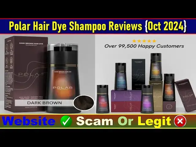 Video thumbnail for Polar Hair Dye Shampoo Reviews: Before Buy Check Polar Hair Dye Shampoo Is Scam Or Legit? |