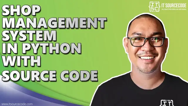 Video thumbnail for Shop Management System in Python with Source Code | Free Python Projects with Source Code