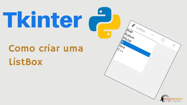 Video thumbnail for Curso Tkinter | Listbox - #9