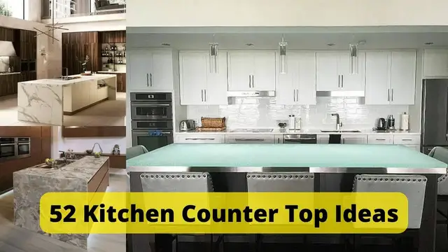 Video thumbnail for Kitchen Counter Top Ideas || Best Backsplash For Busy Granite Countertops