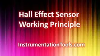 Video thumbnail for Hall Effect Sensor Working Principle