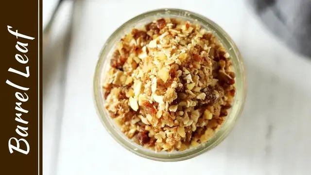 Video thumbnail for 3 樣食材+5 分鐘搞定! 生機免烤燕麥穀片 3-Ingredient Rawnola