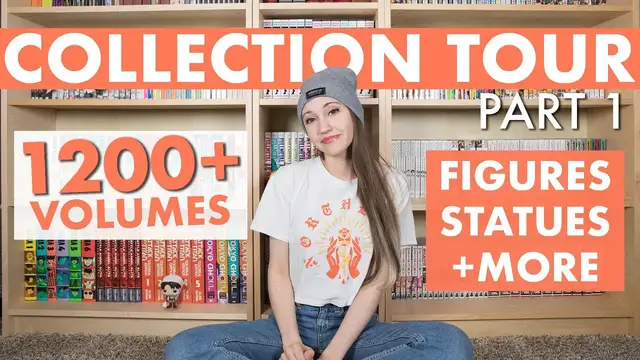 Video thumbnail for My 1200+ Volume Manga Collection Tour! + Statue & Anime Figure Collection