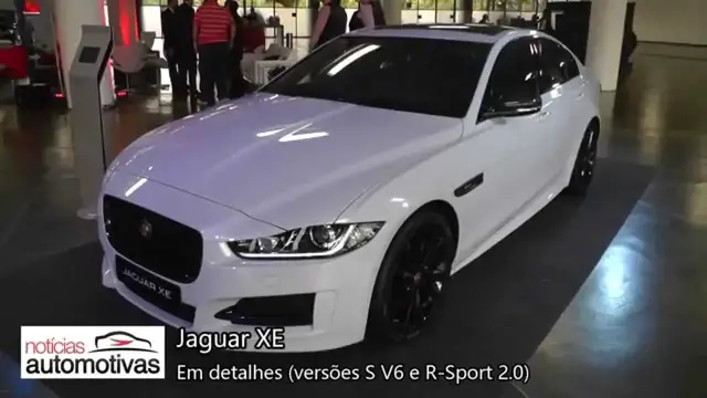 Video thumbnail for Jaguar XE - Detalhes - NoticiasAutomotivas.com.br