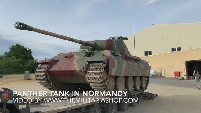 Video thumbnail for Panther Tank in Normandy - HD 1080p