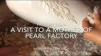 Video thumbnail for How to Produce  A Mother Of Pearl  Vase - Factory Tour (Vietnam)