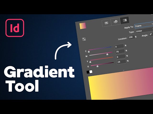 Video thumbnail for How to Make a Gradient in InDesign