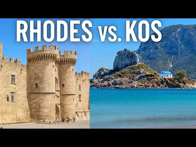 Video thumbnail for Rhodes vs  Kos: History, Beaches, and Nightlife Compared