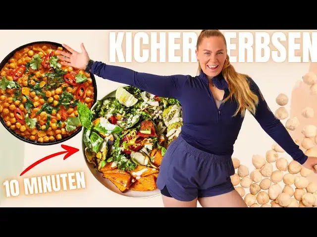 Video thumbnail for SCHNELLE Kichererbsen-Rezepte: Gesund & ideal zum ABNEHMEN