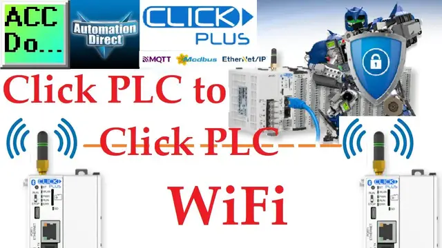 Video thumbnail for Click PLC to Click PLC Communication WiFi