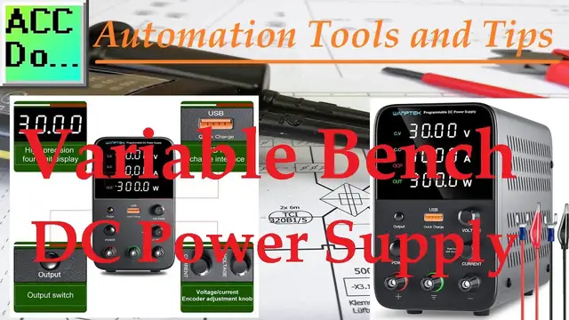 Video thumbnail for Automation Tools - Variable Bench DC Power Supply