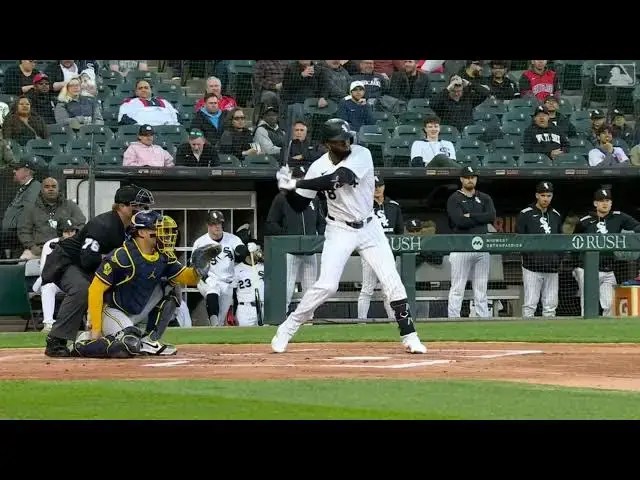'Video thumbnail for Luis Robert Jr. SMOKES a Solo Home Run! | 4th HR of 2025 | Chicago White Sox | 04/29/2025'